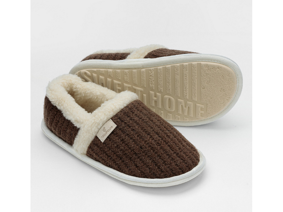 Тапочки женские Терма коричневый / Woolhouse