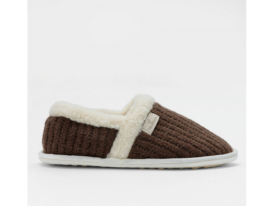Тапочки женские Терма коричневый / Woolhouse
