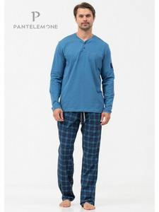 Пижама мужская, лонгслив и брюки PDK-380 / Pantelemone