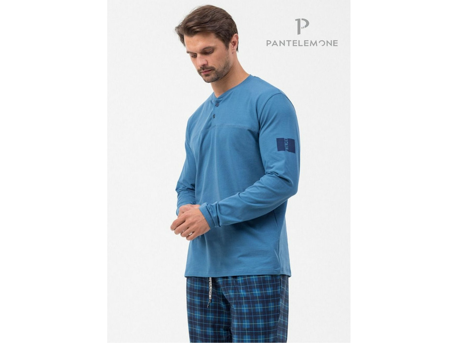 Пижама мужская, лонгслив и брюки PDK-380 / Pantelemone