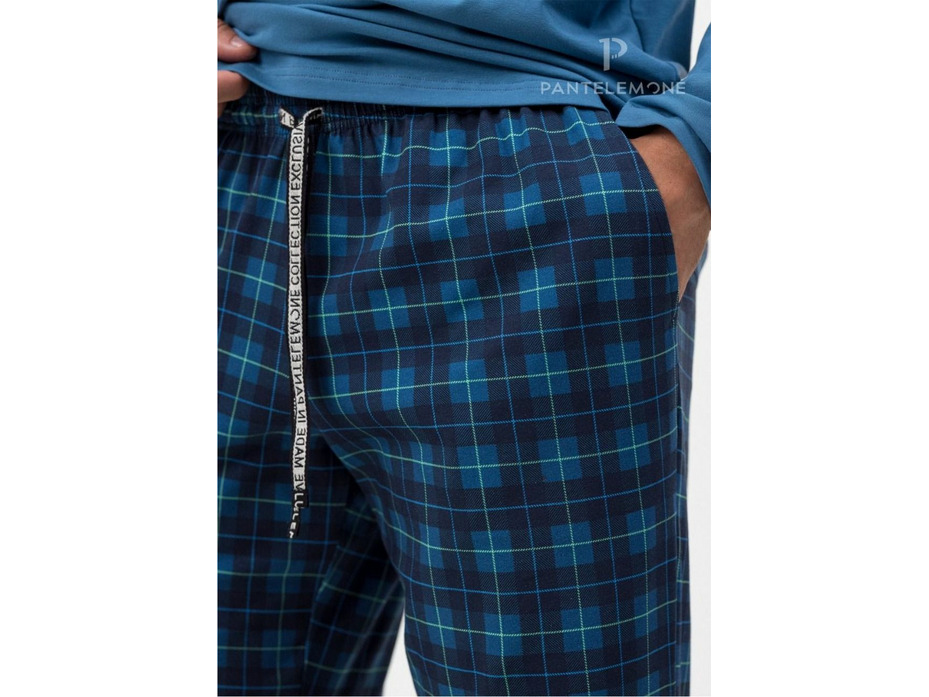 Пижама мужская, лонгслив и брюки PDK-380 / Pantelemone