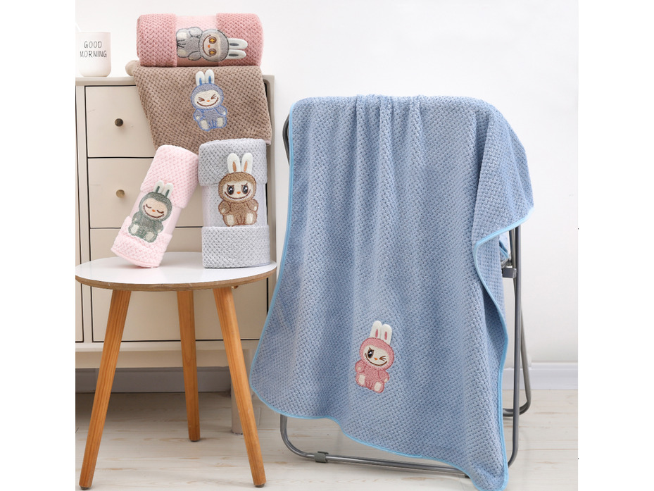 Полотенце 4506780 Лабубу микрофибра 70*140 / 7-я