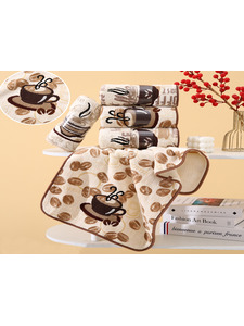 Полотенце 2804244 Кофе микрофибра 35*75 / 7-я