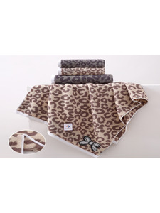 Полотенце 1905278 Леопард махровое 50*70 / 7-я