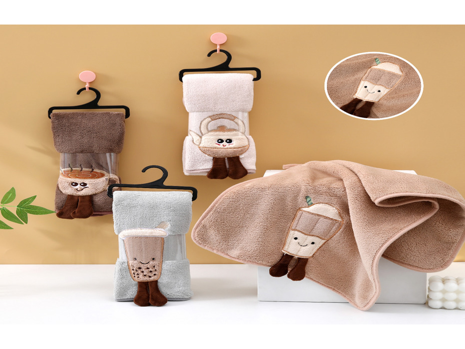 Полотенце 4504737 Кофе микрофибра 35*75 / 7-я