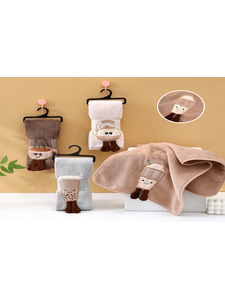 Полотенце 4504737 Кофе микрофибра 35*75 / 7-я