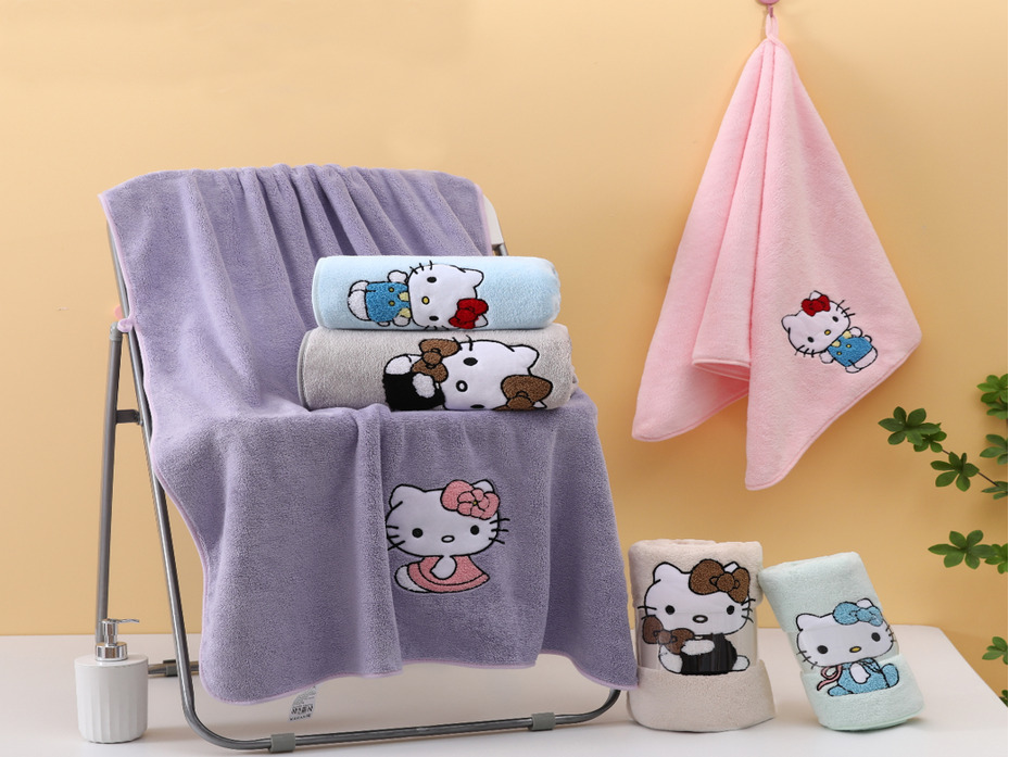 Полотенце 4504765 Hello kitty микрофибра 35*75 / 7-я