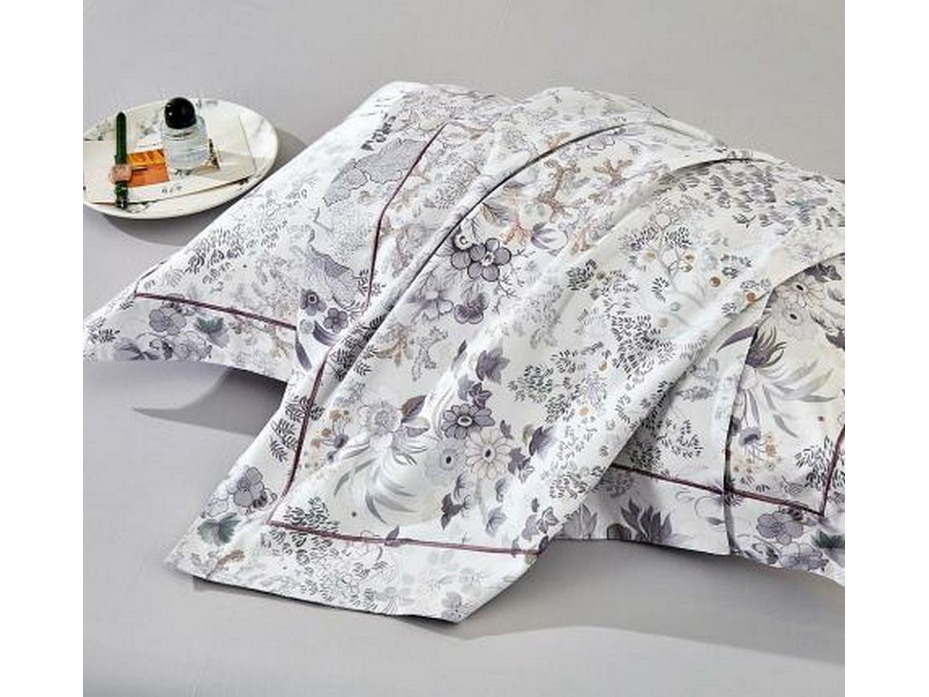 Постельное белье 2255-6 сатин премиум Евро сп / Asabella