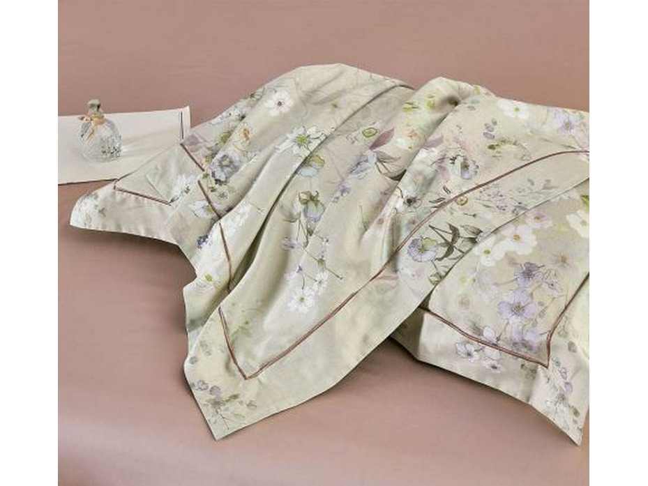 Постельное белье 2257-6 сатин премиум Евро сп / Asabella