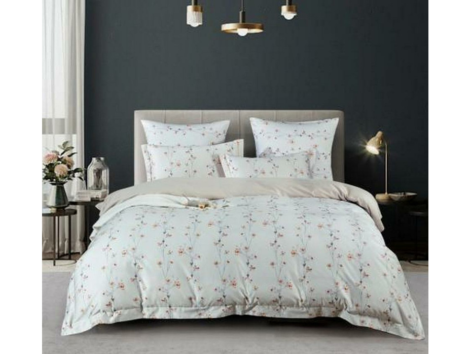 Постельное белье 2119-6 сатин премиум Евро сп / Asabella