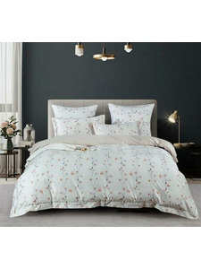 Постельное белье 2119-6 сатин премиум Евро сп / Asabella