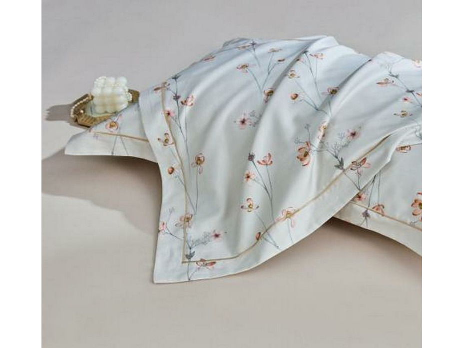 Постельное белье 2119-6 сатин премиум Евро сп / Asabella