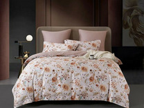 Постельное белье 2264-4 сатин премиум Евро сп / Asabella