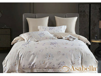 Постельное белье 2262-4S сатин премиум 1,5 сп / Asabella