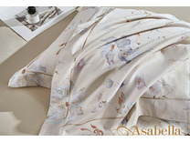 Постельное белье 2262-4S сатин премиум 1,5 сп / Asabella