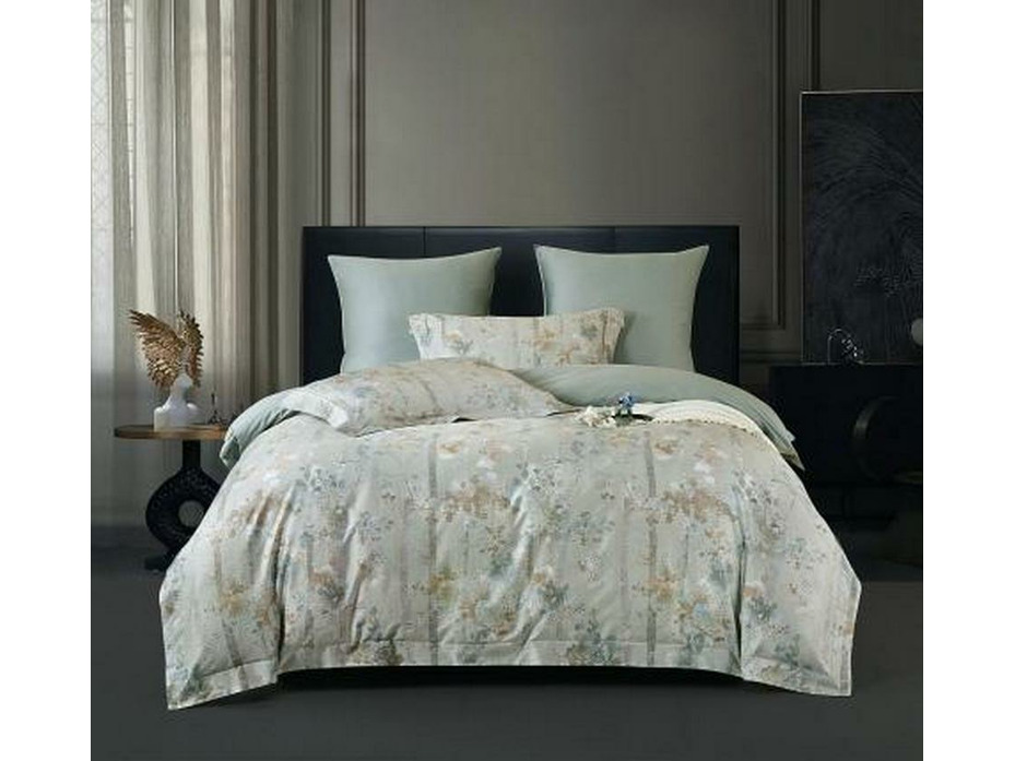 Постельное белье 2261-4S сатин премиум 1,5 сп / Asabella