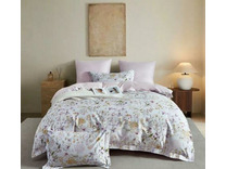 Постельное белье 2198-6 сатин премиум Евро сп / Asabella