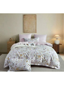 Постельное белье 2198-6 сатин премиум Евро сп / Asabella