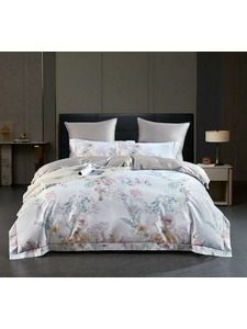 Постельное белье 2265-7 сатин премиум Семейный сп / Asabella