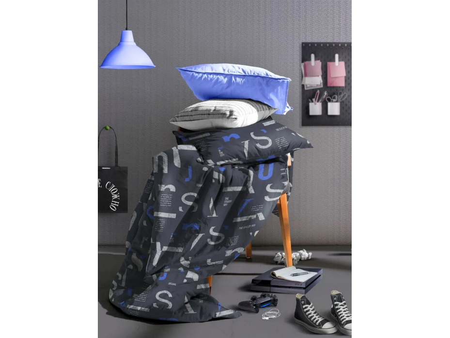 Постельное белье 500418 (24) Слип код поплин 1,5 сп / Василиса