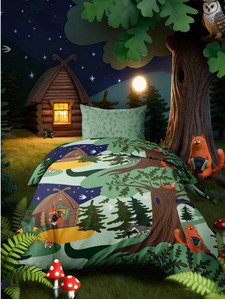 Постельное белье 500539 (24) Однажды в сказке бязь 1,5 сп / Василиса