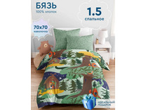 Постельное белье 500539 (24) Однажды в сказке бязь 1,5 сп / Василиса