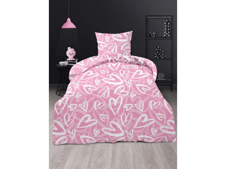 Постельное белье 500416 (24) Ин лав перкаль 1,5 сп / Василиса Постельное белье 500416 (24) Ин лав перкаль 1,5 сп / Василиса