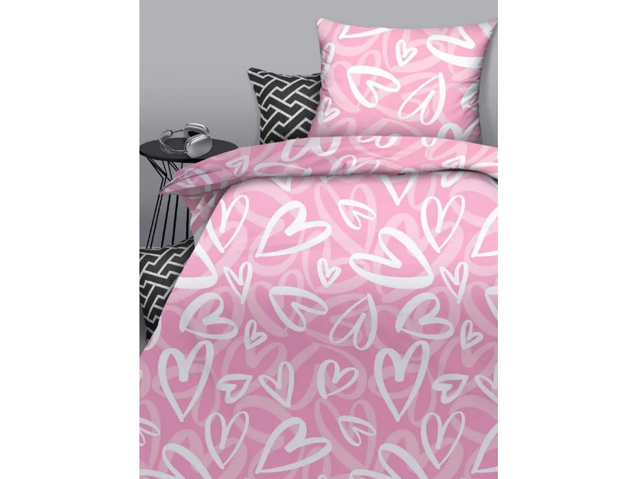 Постельное белье 500416 (24) Ин лав перкаль 1,5 сп / Василиса Постельное белье 500416 (24) Ин лав перкаль 1,5 сп / Василиса