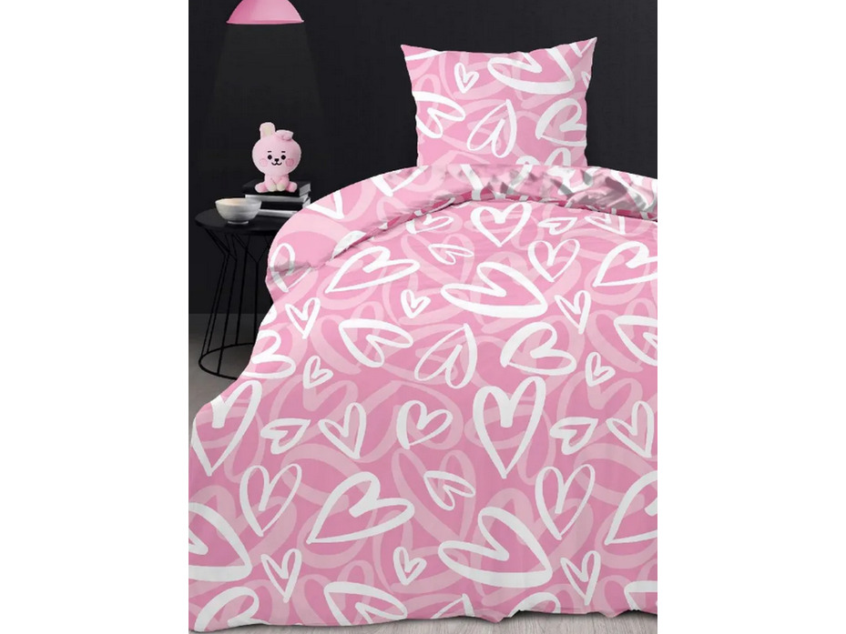 Постельное белье 500416 (24) Ин лав перкаль 1,5 сп / Василиса Постельное белье 500416 (24) Ин лав перкаль 1,5 сп / Василиса