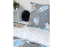 Постельное белье 500421 Космонавт поплин 1,5 сп / Василиса