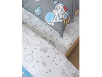 Постельное белье 500421 Космонавт поплин 1,5 сп / Василиса