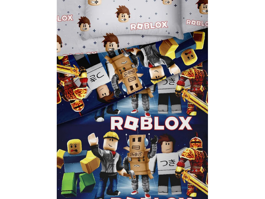 Постельное белье 500217 Роблокс поплин 1,5 сп / Василиса