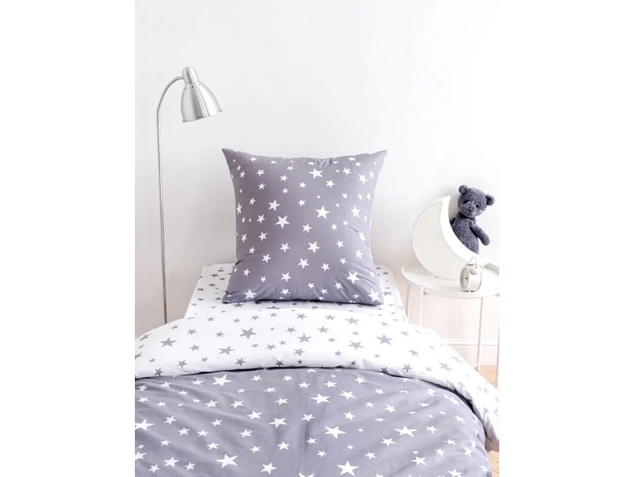 Постельное белье с простыней на резинке 70263 (24) Наверх к звездам поплин 1,5 сп / Василиса