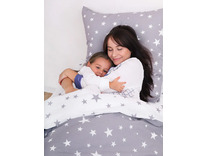 Постельное белье с простыней на резинке 70263 (24) Наверх к звездам поплин 1,5 сп / Василиса