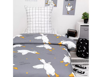 Постельное белье 500192 (24) Гусландия перкаль 1,5 сп / Василиса