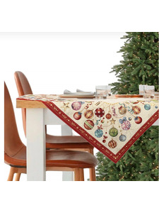 Наперон 2519079 Елочные украшения фейерверк гобелен 100*100 / Le Gobelin