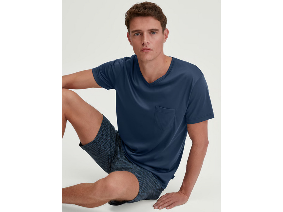 Пижама мужская, футболка и шорты 41385 (407) Relax Superlight / Calida