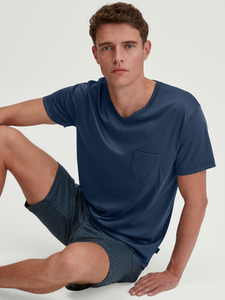 Пижама мужская, футболка и шорты 41385 (407) Relax Superlight / Calida
