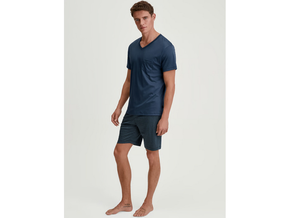 Пижама мужская, футболка и шорты 41385 (407) Relax Superlight / Calida