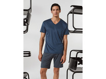 Пижама мужская, футболка и шорты 41385 (407) Relax Superlight / Calida