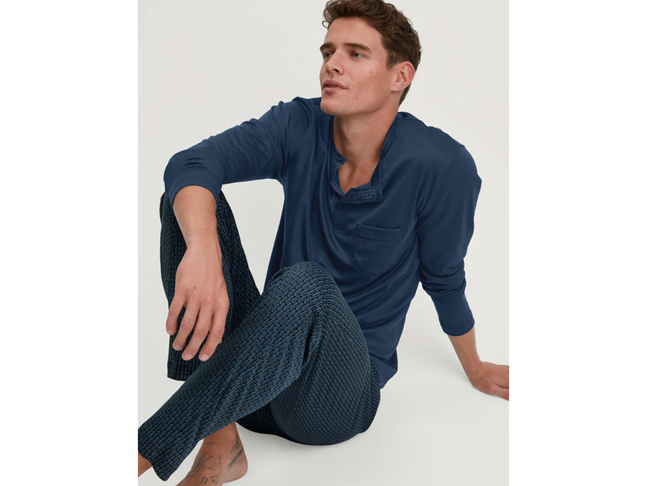 Пижама мужская, лонгслив и брюки 41485 (407) Relax Superlight / Calida