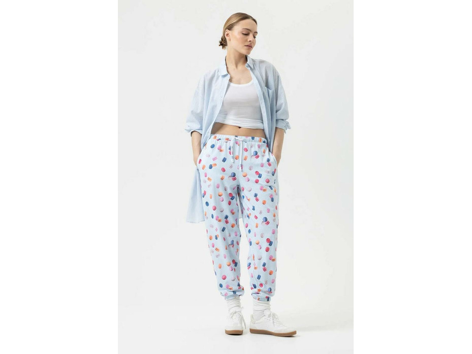 Брюки женские 1220103 Flying Macarons Powdet blue / Mey