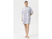 Туника 1230107 Flying Macarons Powder blue / Mey