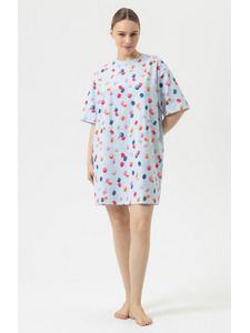 Туника 1230107 Flying Macarons Powder blue / Mey