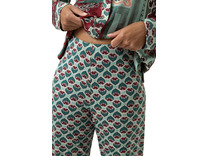 Пижама женская, рубашка и брюки 1240076 Mystical Maze Eucalyptus green / Mey