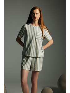 Пижама женская, футболка и шорты 62196 Green Line / Hays