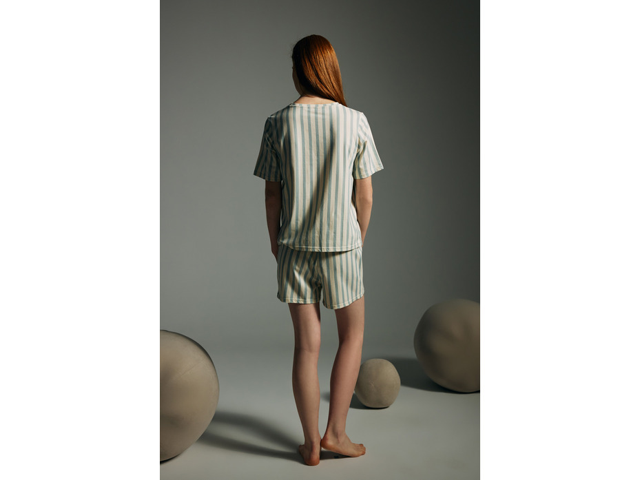 Пижама женская, футболка и шорты 62196 Green Line / Hays
