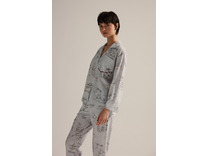 Пижама женская, рубашка и брюки 62519 Japanese Houses / Hays Пижама женская, рубашка и брюки 62519 Japanese Houses / Hays