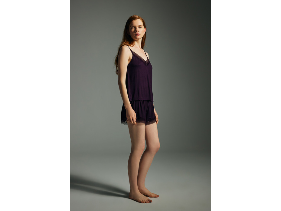 Пижама женская майка и шорты, 62623 Lace Viscose / Hays