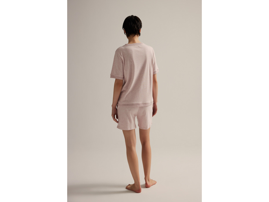 Пижама женская, футболка и шорты 62727 Pembe Melanj Interlok / Hays